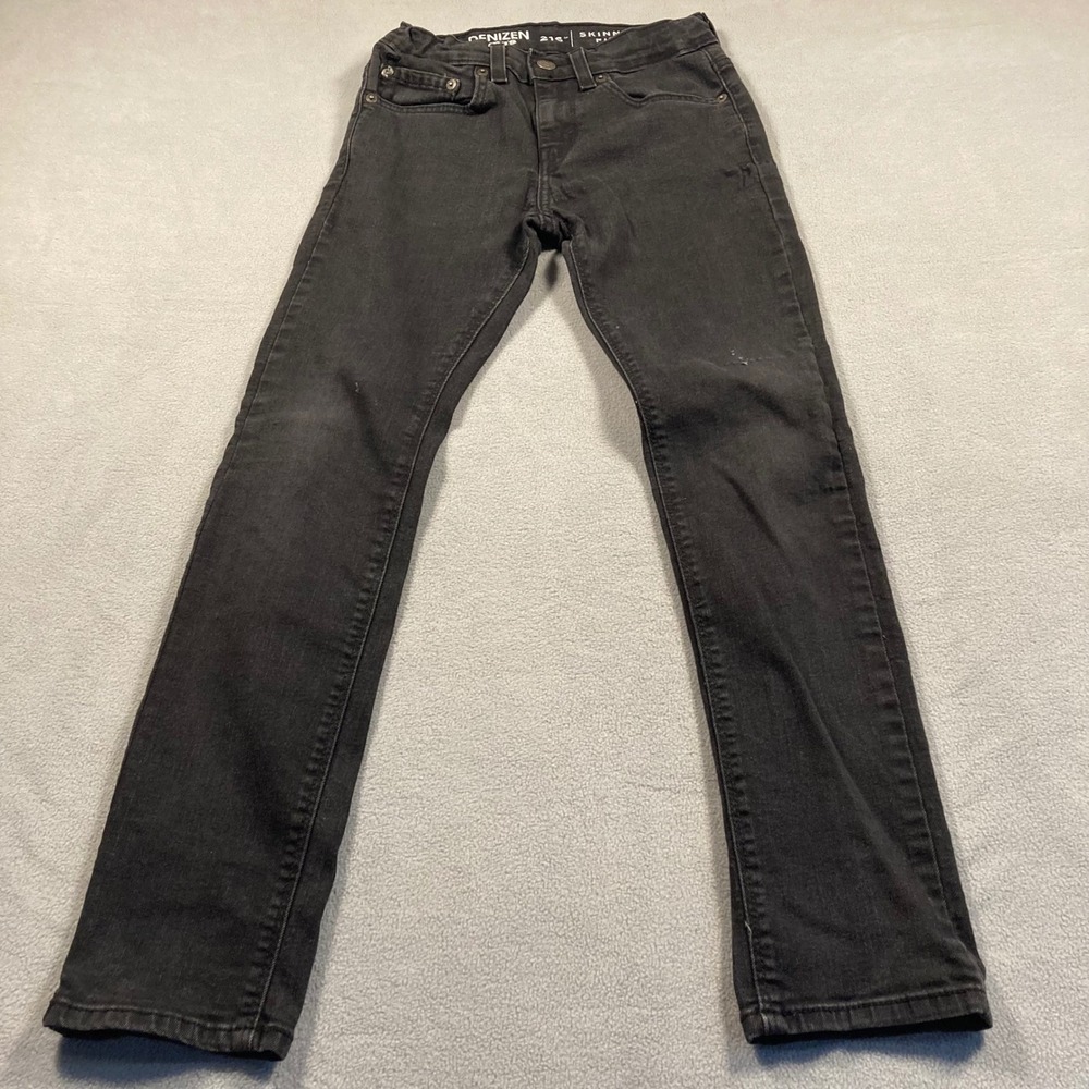 Denizen Jeans Boys Regular 12 Black Skinny Fit 216 Skinny Fit Stretch Faded